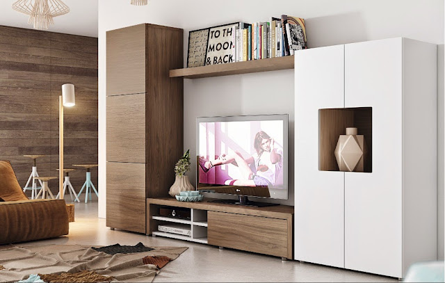 Muebles modernos de salón