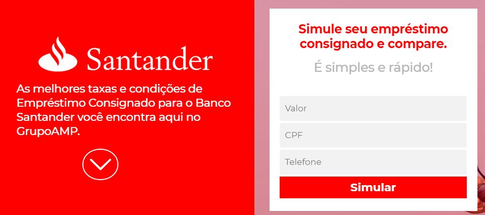 empréstimo santander