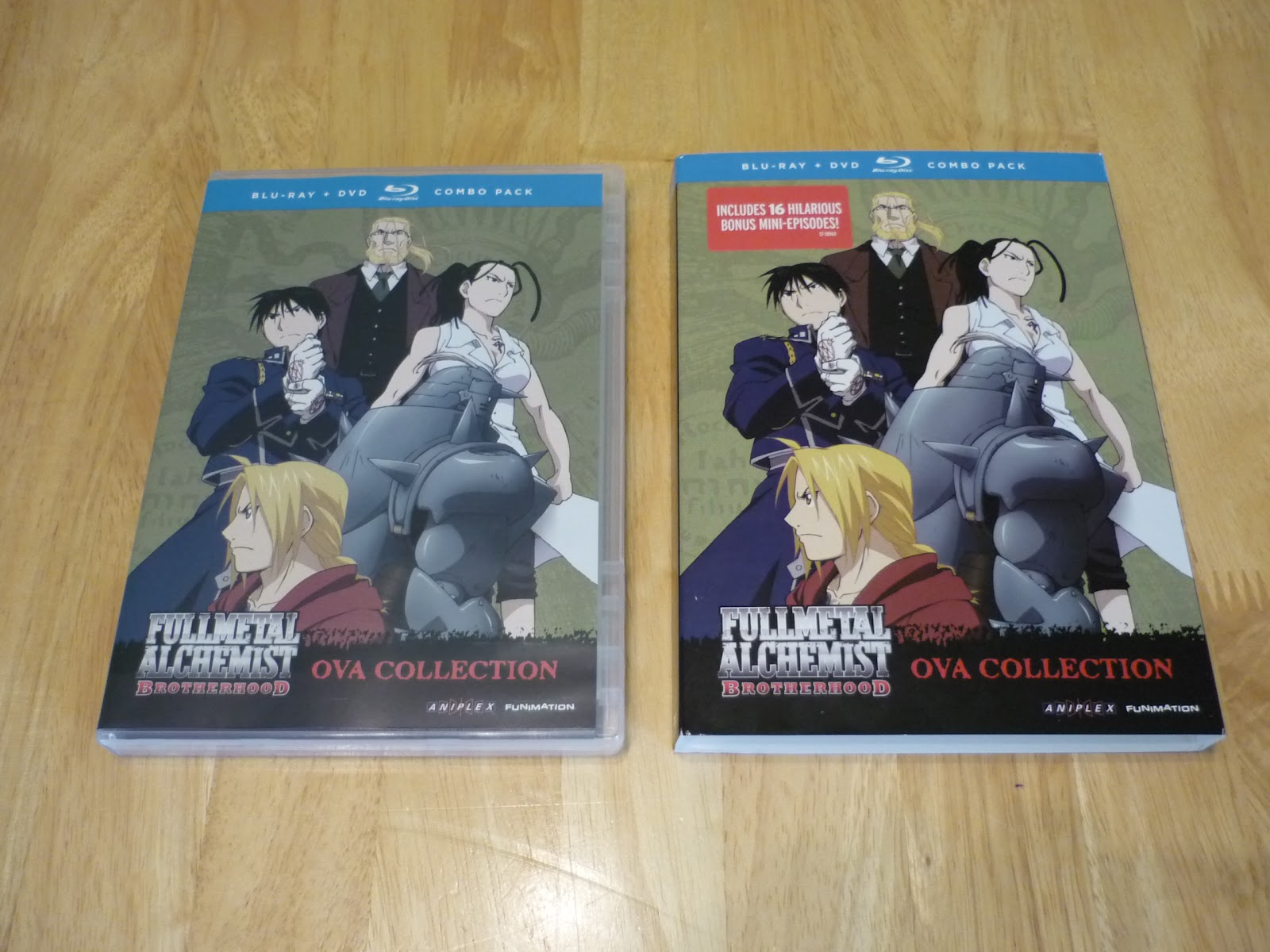 Anime Blu-ray UK: Fullmetal Alchemist: Brotherhood - OVA Collection ...