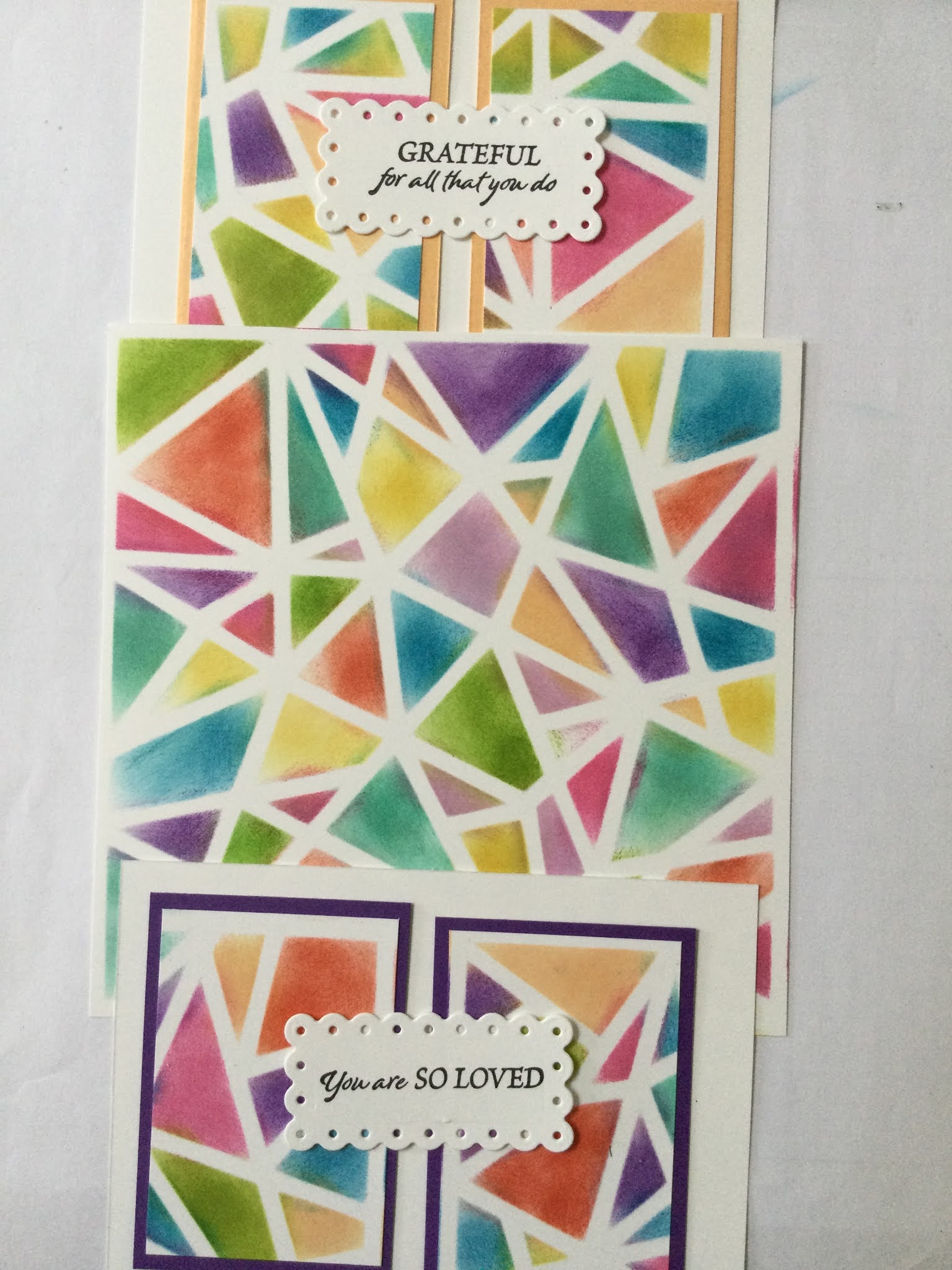 Crafting With Jane Plenty of Patterns Decorative Masks Stampin’Up!