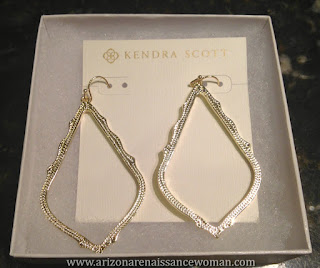 Kendra Scott Sophee Textured Drop Earrings - Trunk Club Review - April 2016