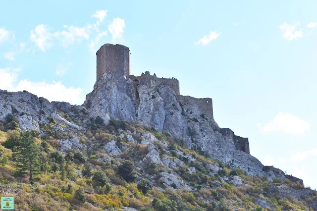 Castillo de Quéribus, Francia