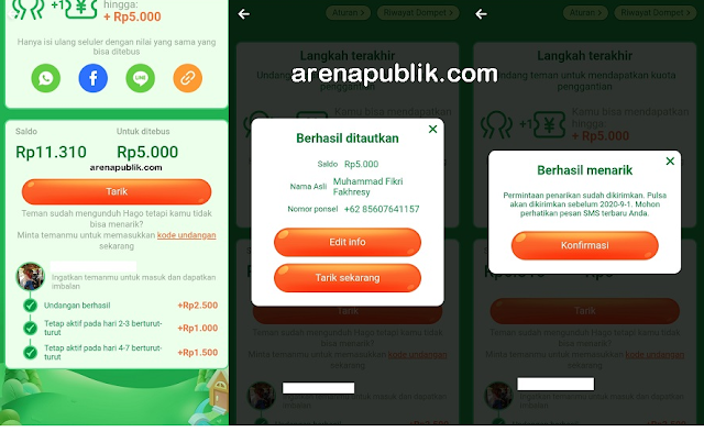 Bermain Game Hago dan Dapatkan Pulsa Gratis