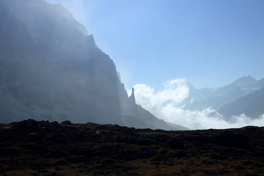 Канченджанга, трек к Северному и Южному базовым лагерям. Ноябрь 2018.