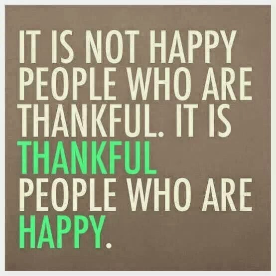 Image result for grateful people are happy