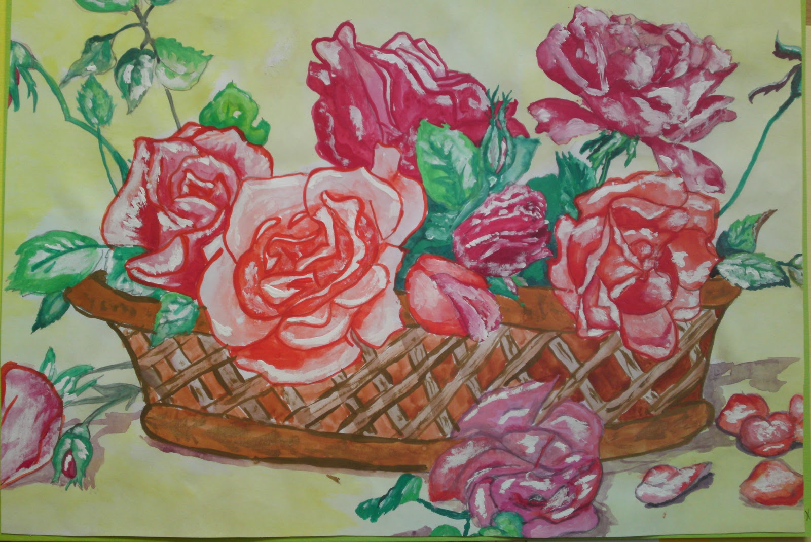 ChiQua's Welt: Rosenkorb