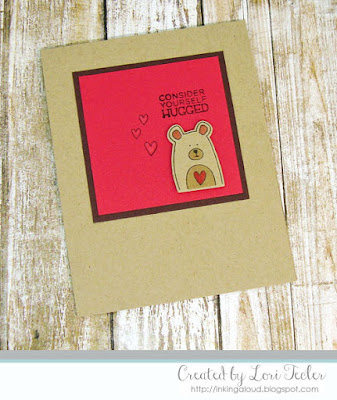 Consider Yourself Hugged card-designed by Lori Tecler/Inking Aloud-stamps and dies from The Stamp Market