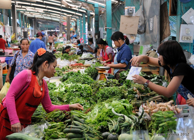 Bangkok Klong-Toye-Market