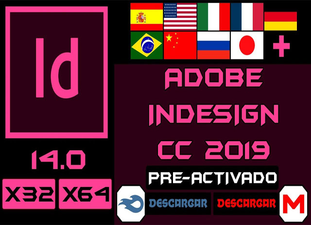 Adobe InDesign CC 2019 - ✅ Adobe InDesign CC 2019 v14.0.3.422 (2019) Español [ MG - MF +]