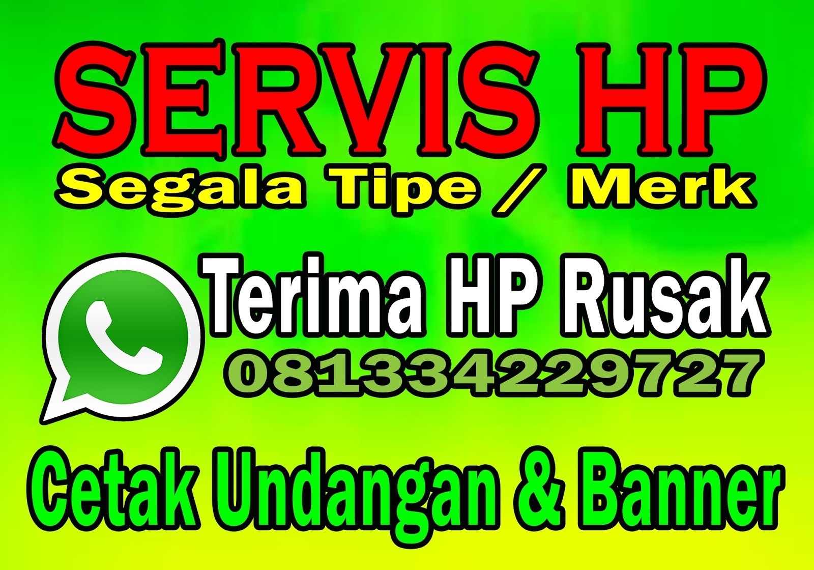 Servis HP ZAFRAN DESIGN WATULIMO