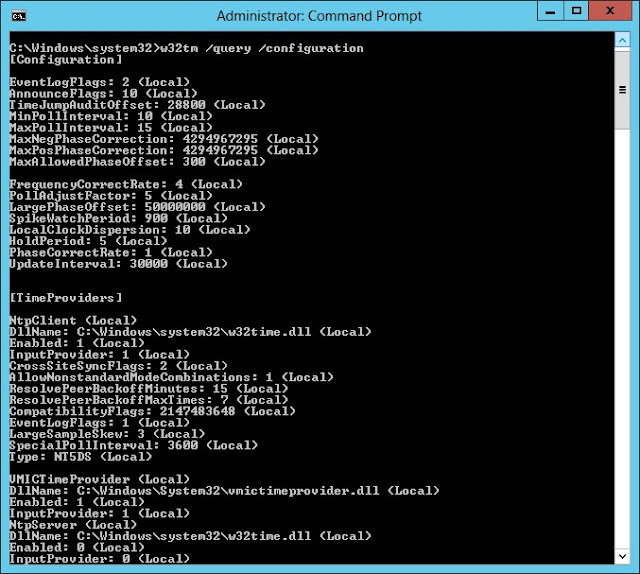 NTP Configuration for Time Sync