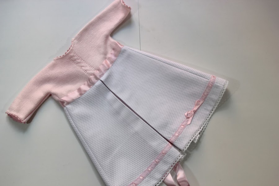 Faldon diy ropa de bebe con patrones gratis