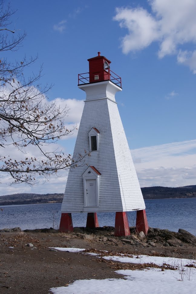Neal's Lighthouse Blog Oak Point Lighthouse, Greenwich, New Brunswick