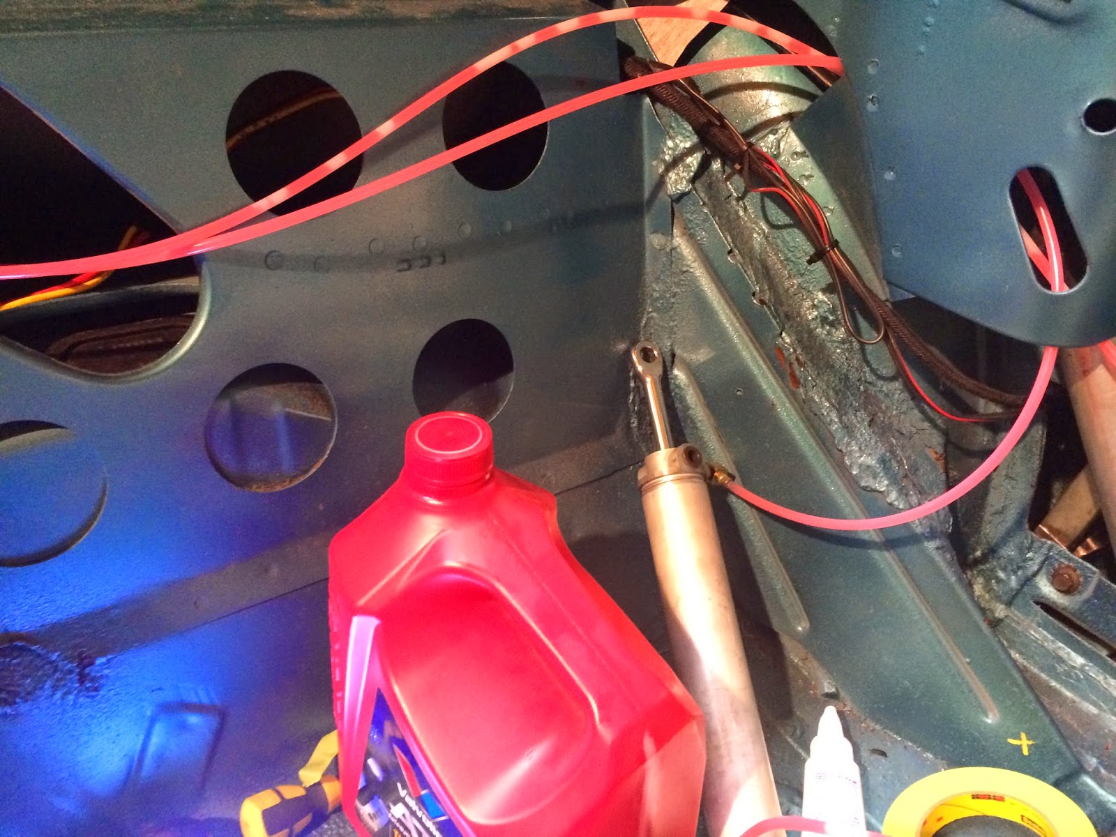 1965 Convertible Mustang Restoration Converting Manual Top to Power Top