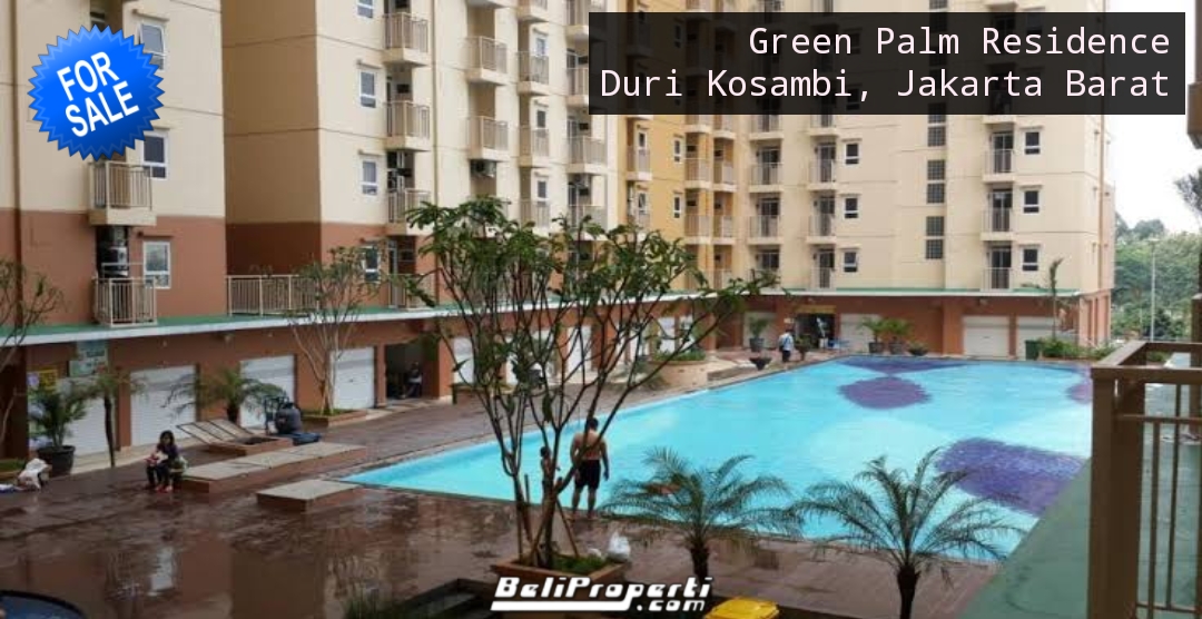 apartemen 2BR green palm residence dijual