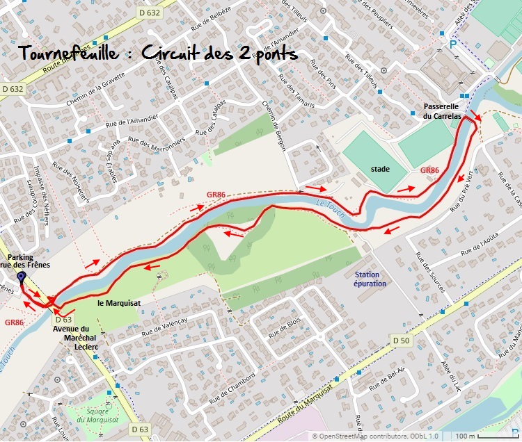 Sud Ouest Toulousain Randonnees Tournefeuille Circuit Des 2 Ponts