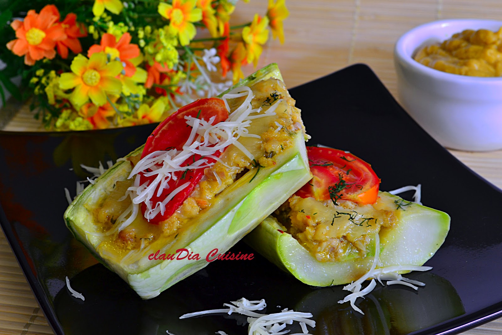 dia.cuisine Dovlecei umpluti cu carne de pui