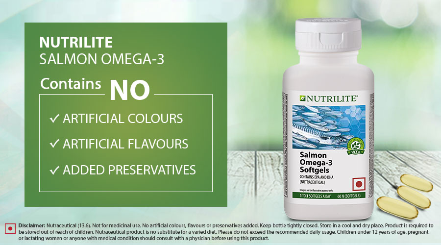 Think Like No Box NUTRILITE Salmon Omega3
