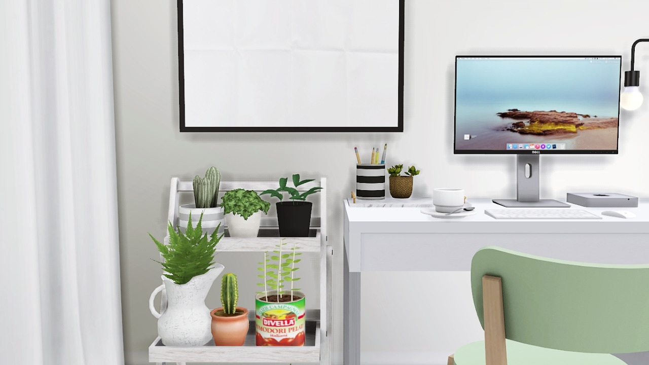 Sims 4 CC's The Best Office by MXIMS