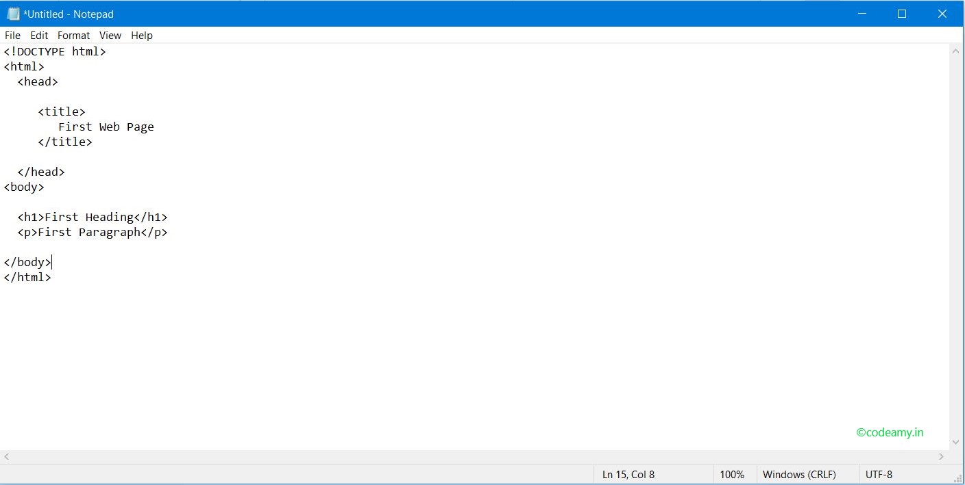 HTML Editors Simple Text Editor
