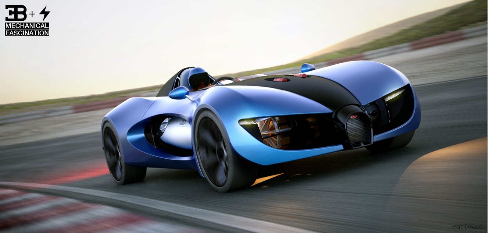 Bugatti Type Zero Electric Sports Car Concept  Electric Vehicle News