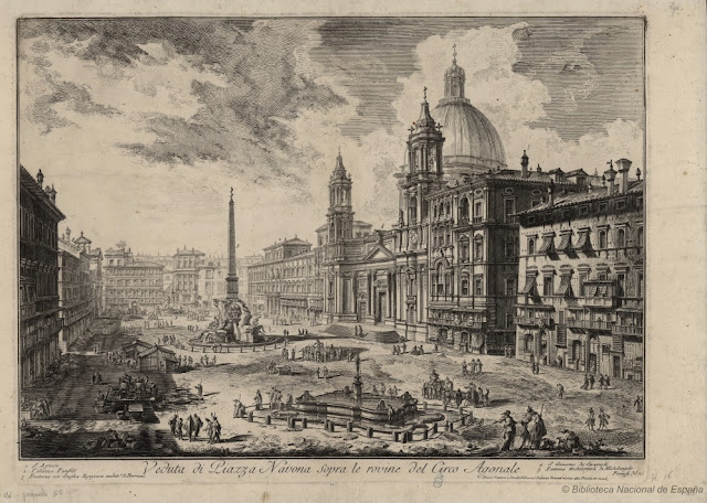 Exposición de Piranesi en la BNE