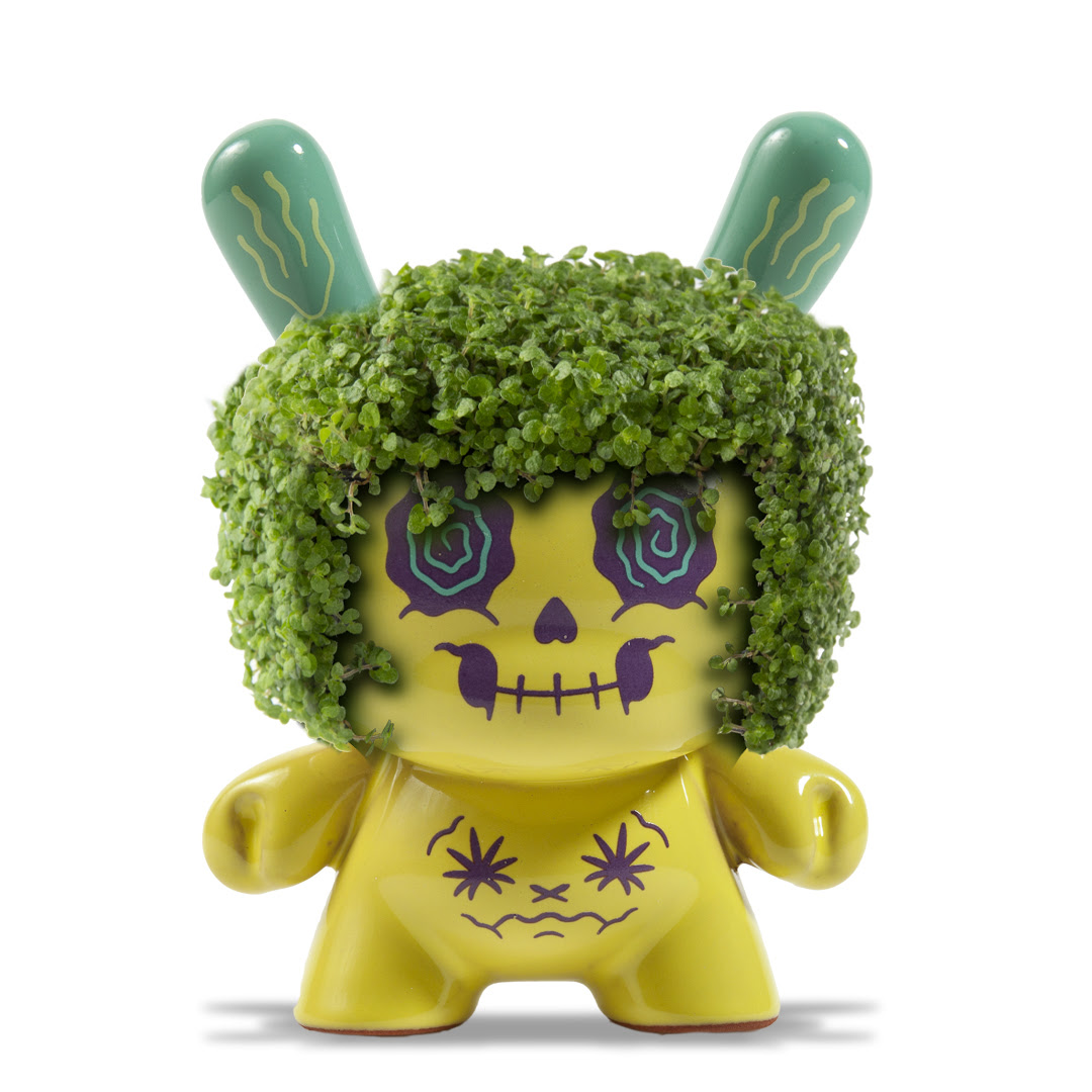 Dunny Kidrobot x Kronk Christmas Pudding Dunny 3/'/' Vinyl Figure free shipping