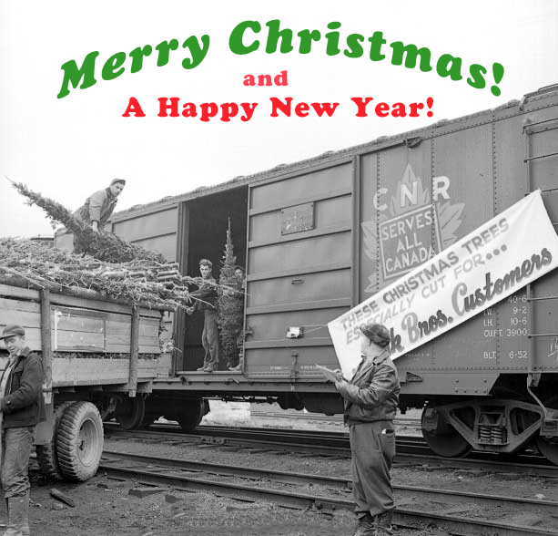 Central Vermont Railway Merry Christmas!