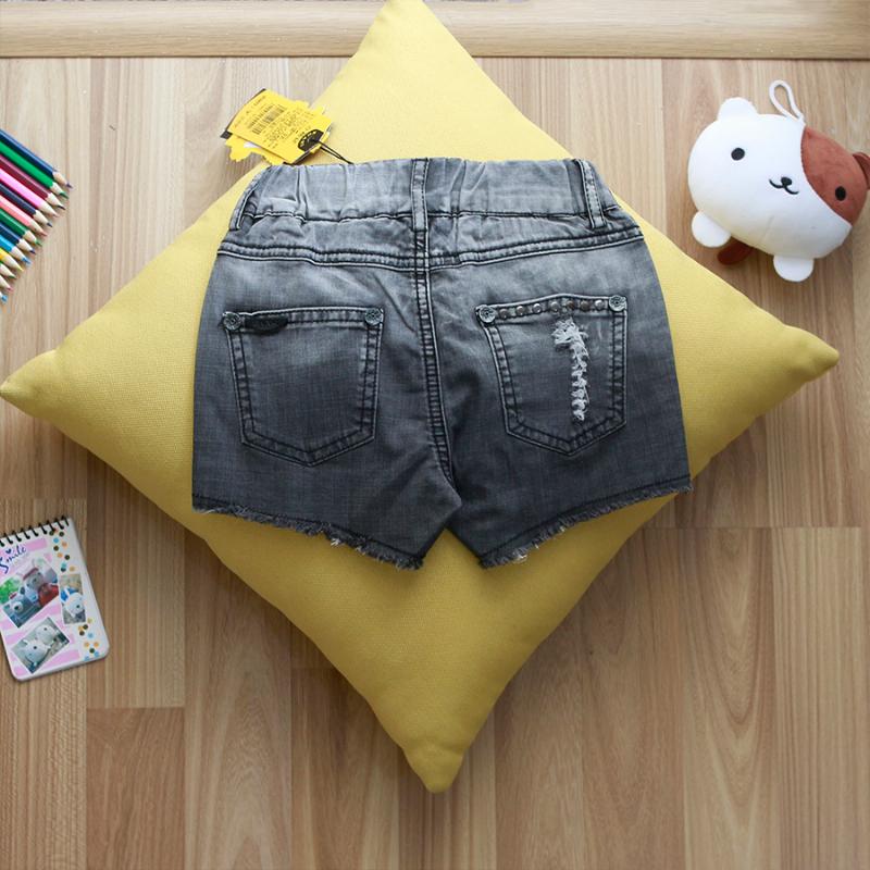 Shorts Denim Phối Đinh - Bé 3-13 tuổi - Thương Hiệu : Khaki 154818 5 6