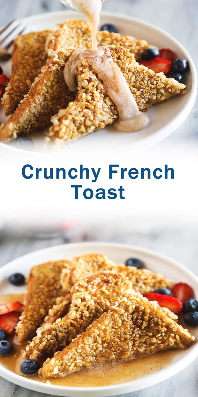 Crunchy French Toast 3 SECONDS