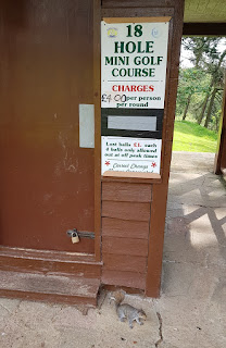 Mini Golf course at Peasholm Park in Scarborough