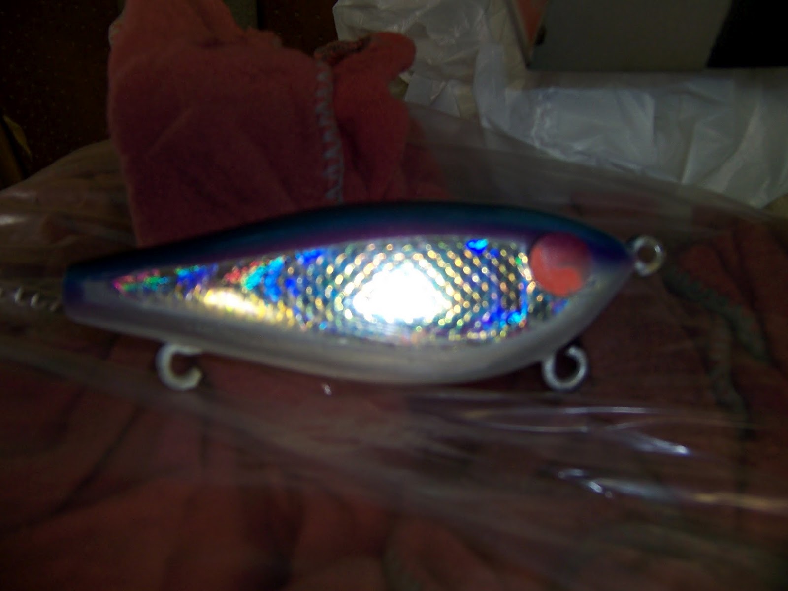 Ricks Musky Bait Building The first finished Muskie baits for 2012