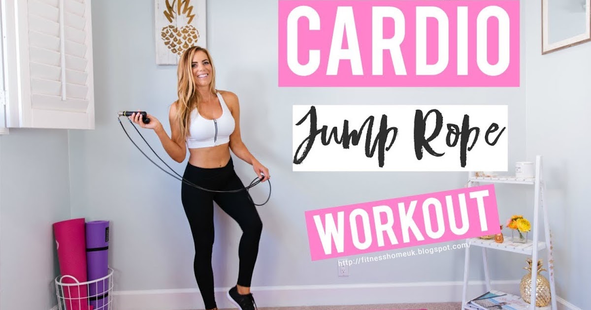 Home fitness Jump Rope Cardio Workout Will Make You Sweat in Just 20
