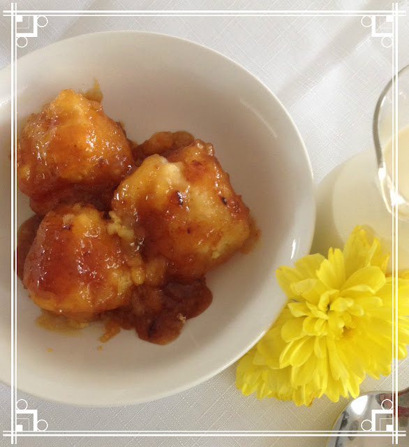 Golden Syrup Dumplings Threadbare Creations