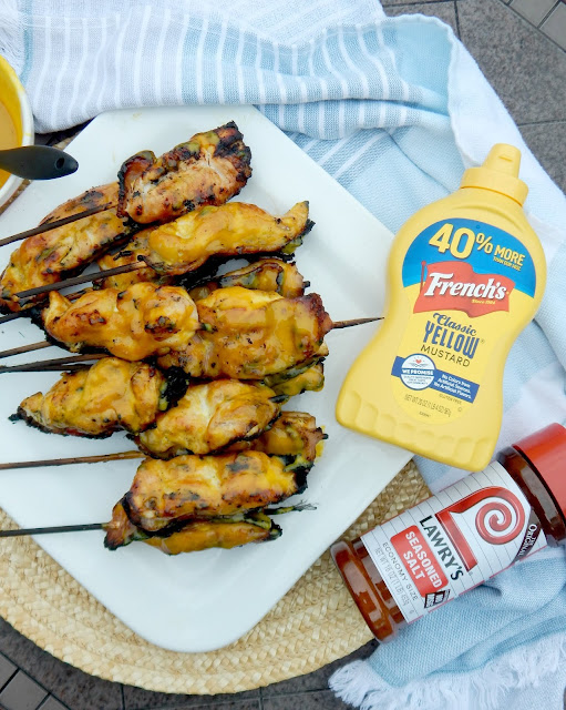 Honey Mustard Chicken and Bacon Skewers Ally's Sweet & Savory Eats