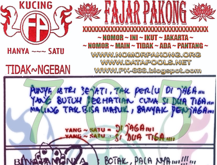 41 Prediksi hk fajar