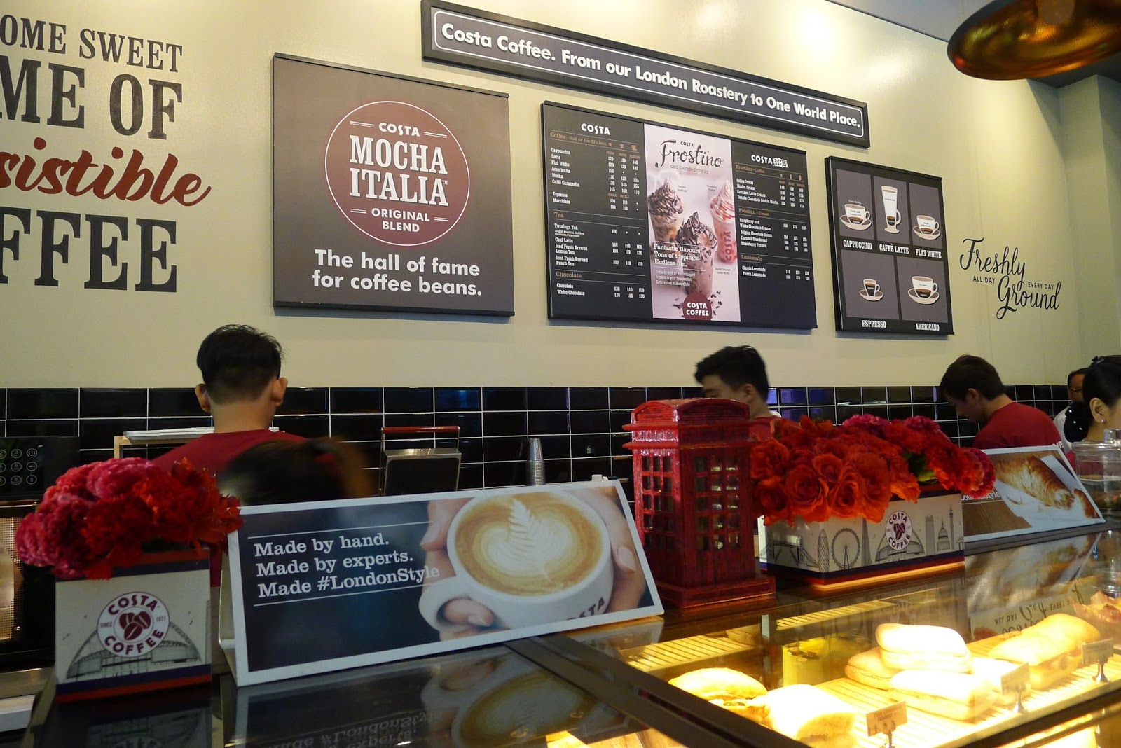 Costa Coffee, UK's No. 1 Coffee Chain opens in Bonifacio Global City