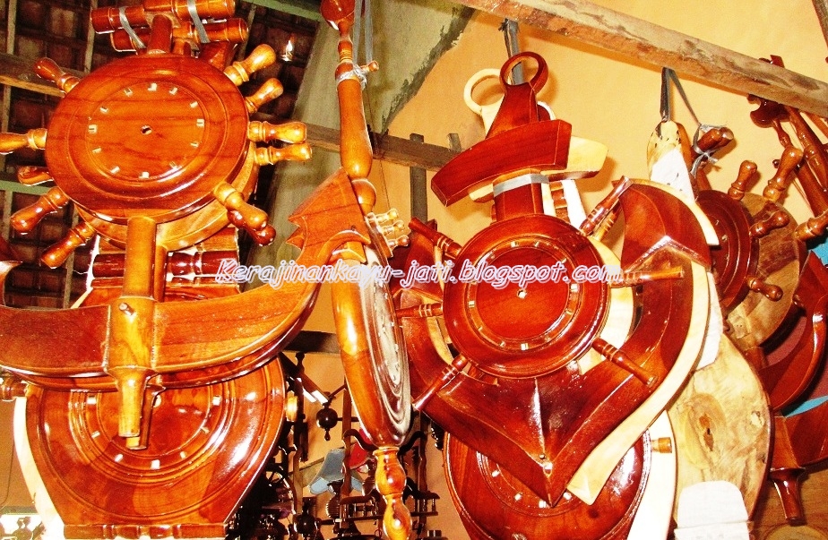 Jam Dinding Unik Murah ~ Kerajinan Kayu Jati