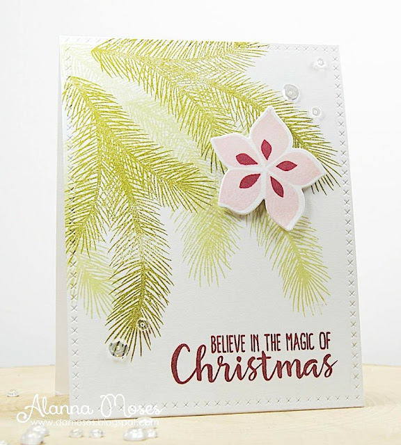 Sunny Studio Stamps: Holiday Style Christmas Card by Alanna Moses