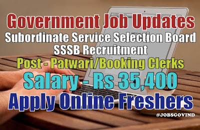 SSSB Recruitment 2021