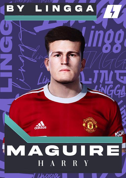 Harry Maguire Face For eFootball PES 2021