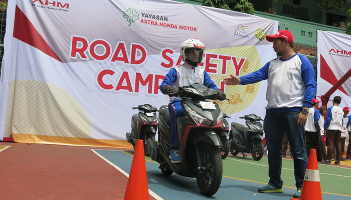 110 Duta Safety Riding Dikukuhkan Yayasan AHM