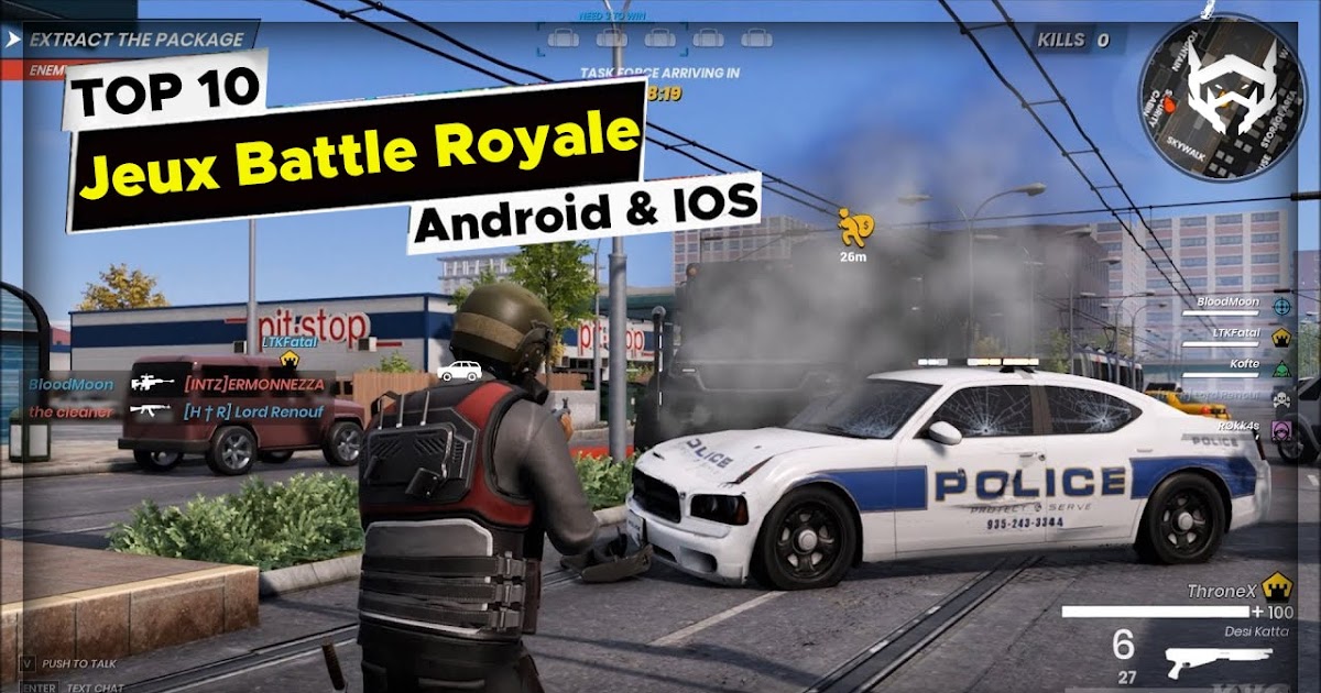 Top 10 des meilleurs jeux Battle Royale pour Android et ios 2021 High