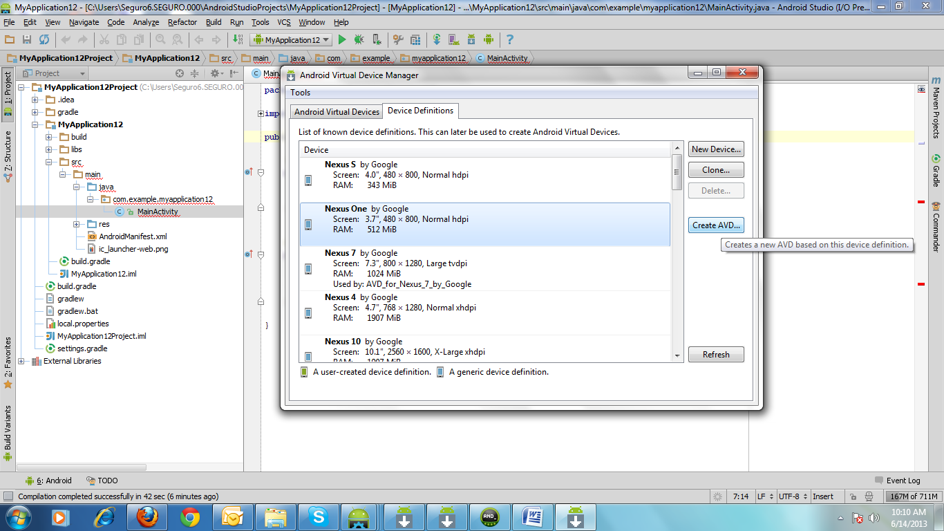 Programming Articles. How to create a Android Virtual Device in