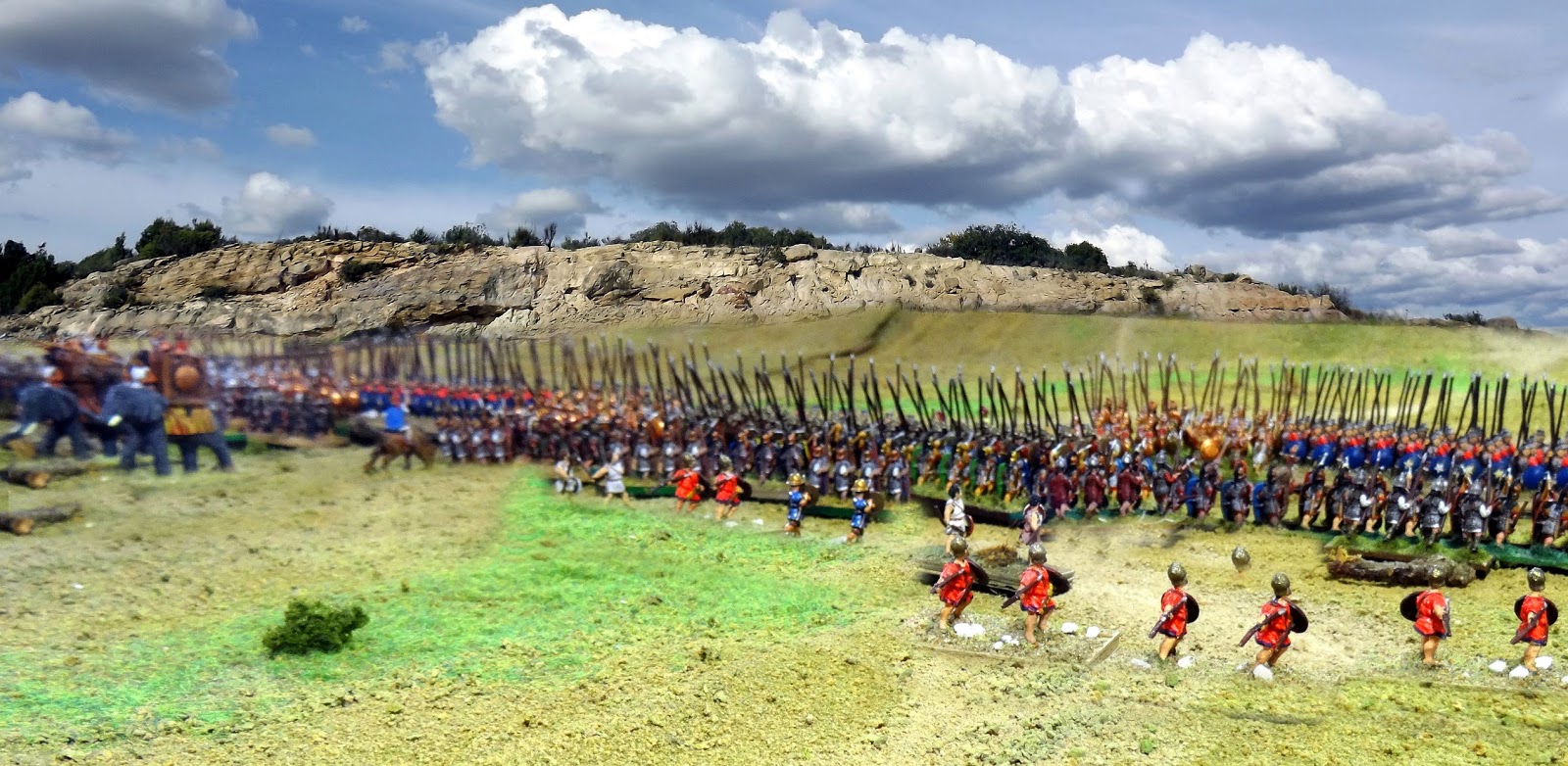 Wargames con Miniaturas La batalla de Magnesia