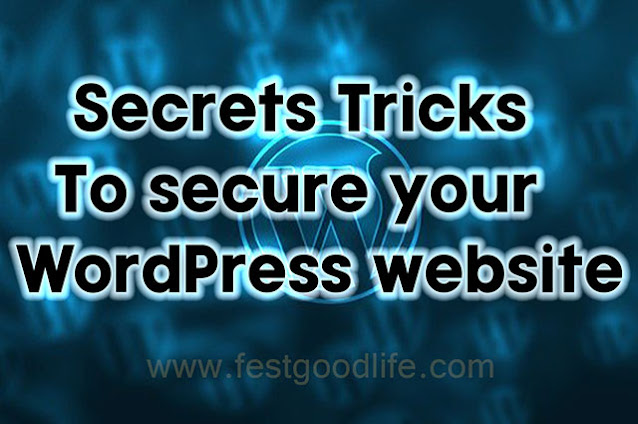secure  WordPress website