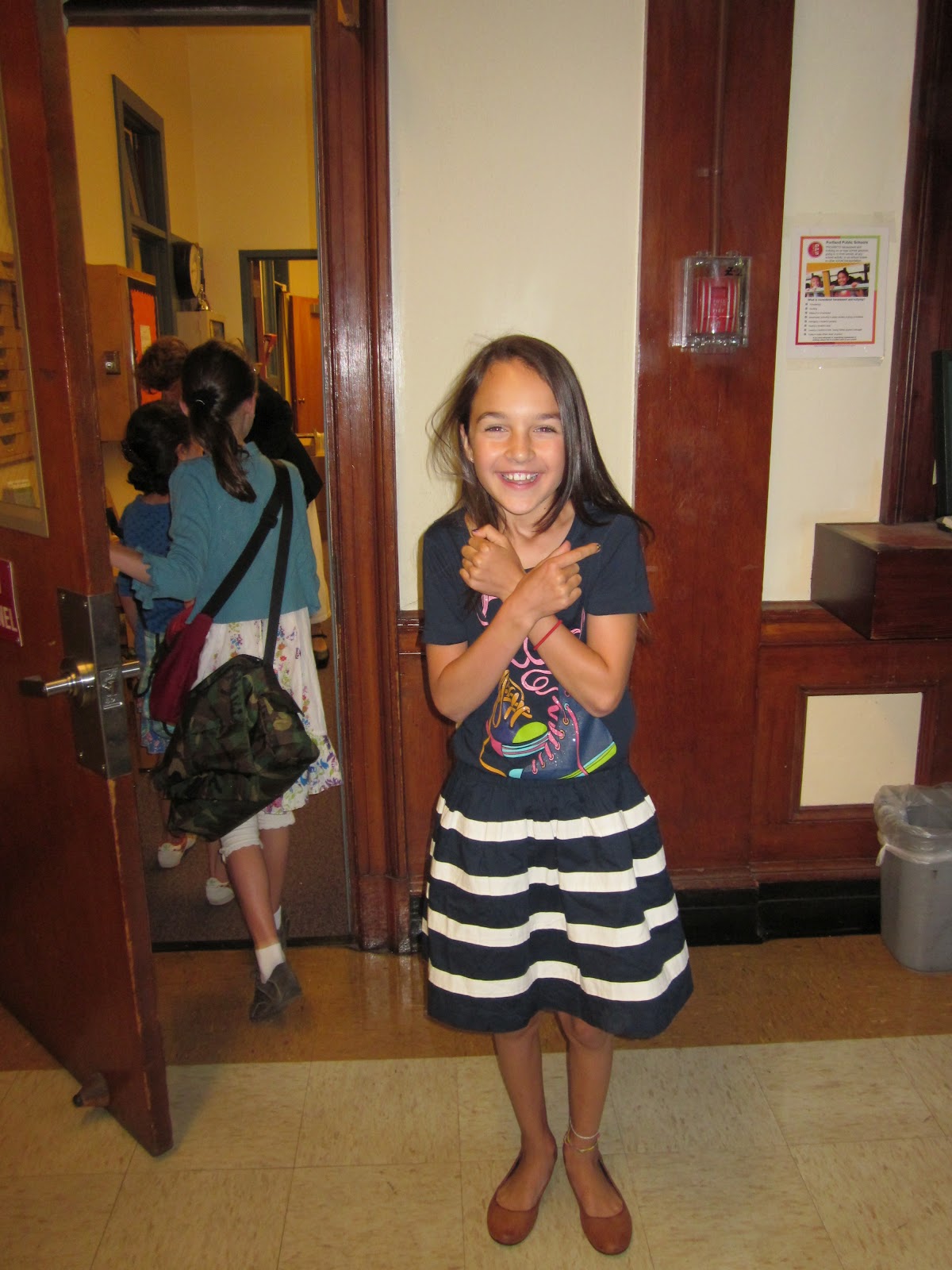 Groff Happenings: First Day of Fifth Grade