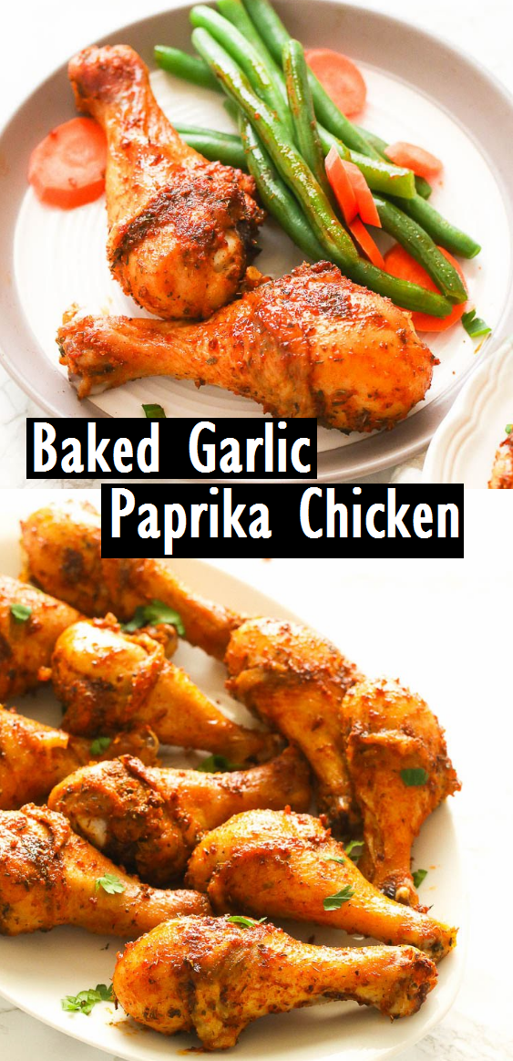 Baked Garlic Paprika Chicken Dinner Recipe