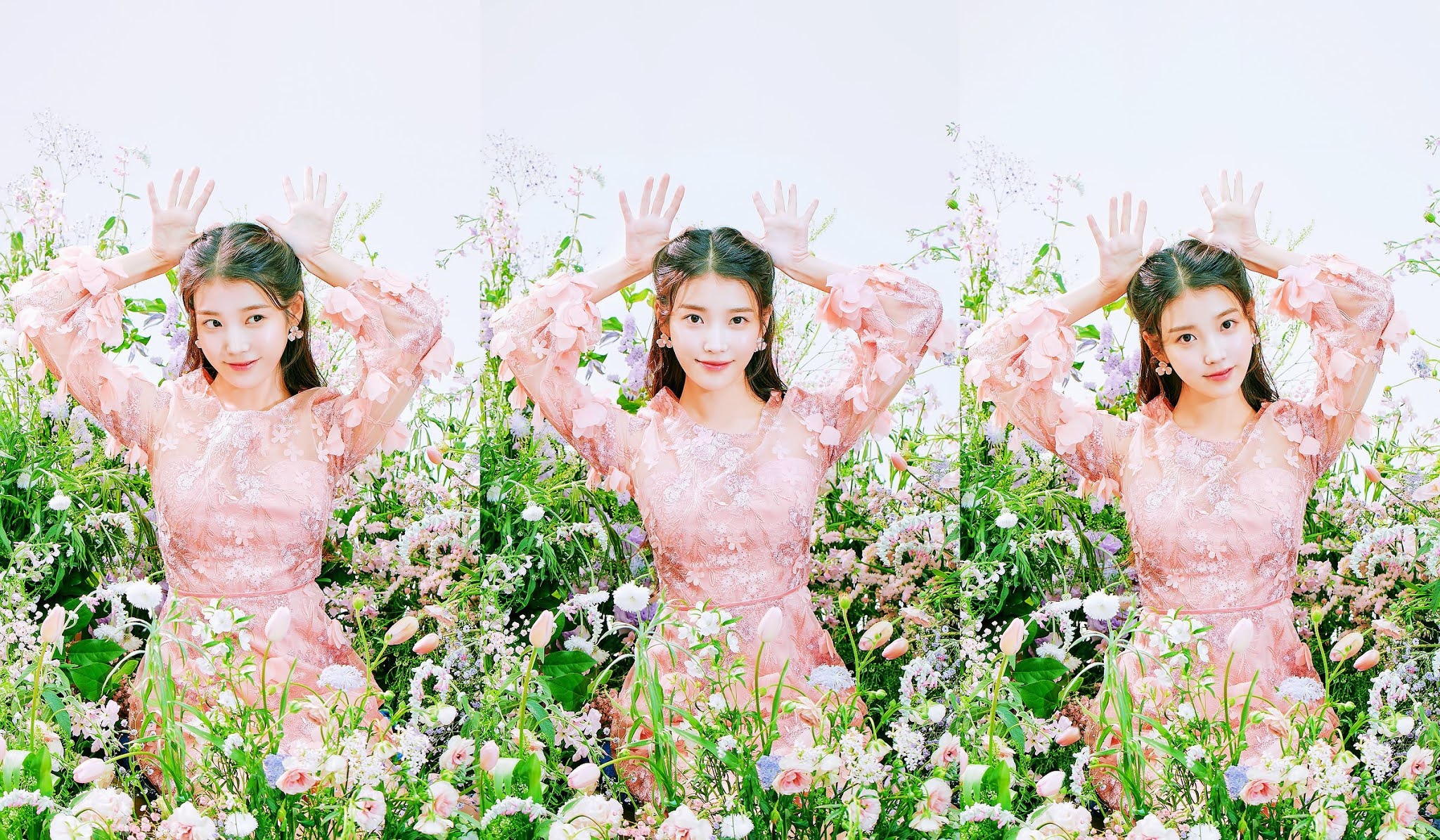 참이슬이 아이유 생일기념 공개한 미공개컷 - 꾸르