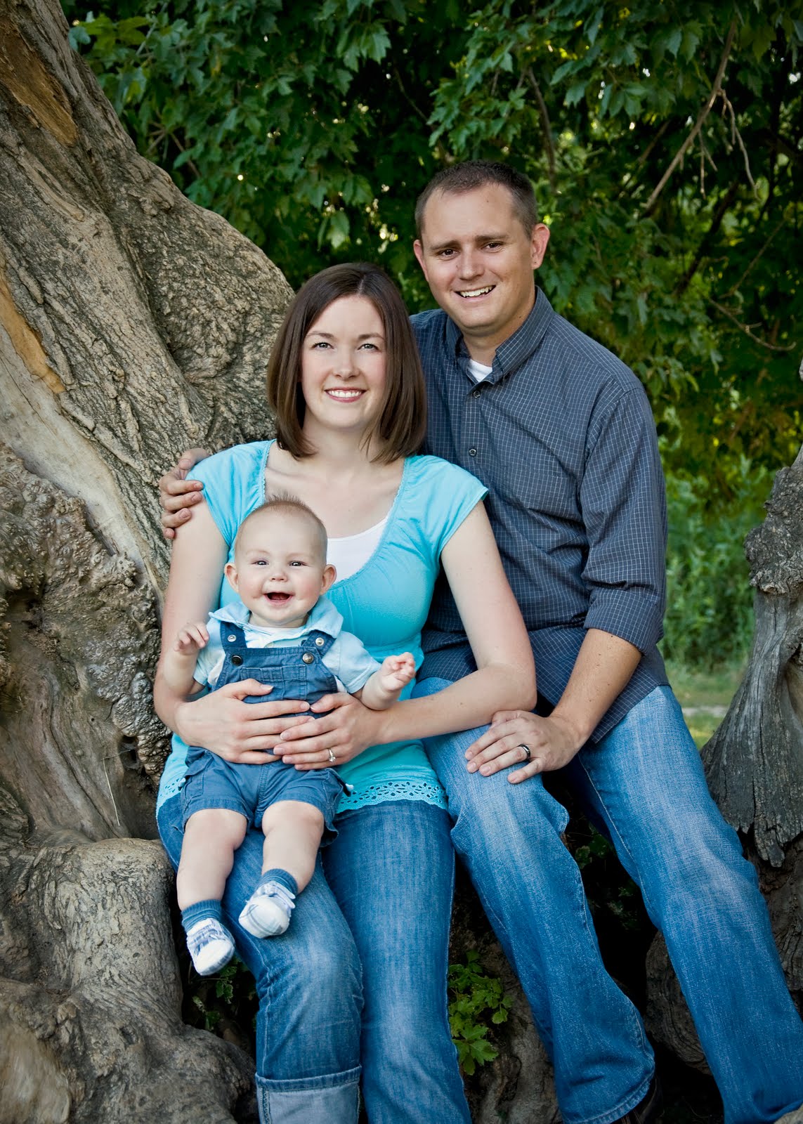 Jackie, C.J. & Jackson Cottrell Family Pictures